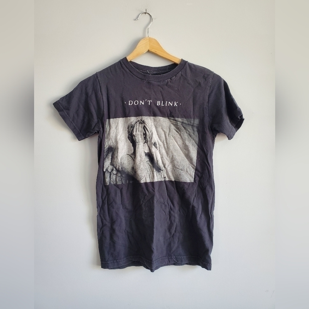Dr who don't blink band t. Womens xs. VGUC